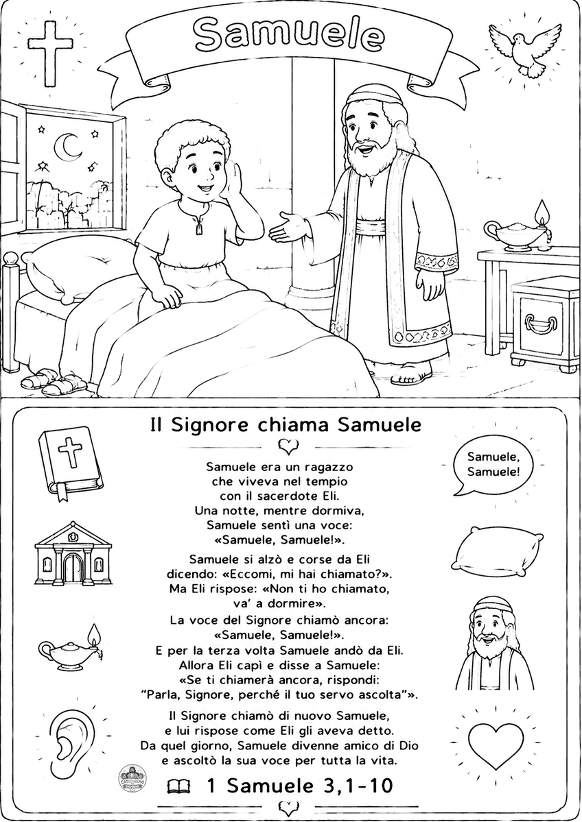 Disegno da colorare: Samuele